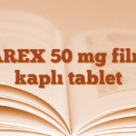AREX 50 mg film kaplı tablet