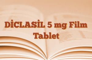 DİCLASİL 5 mg Film Tablet