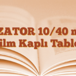 EZATOR 10/40 mg Film Kaplı Tablet