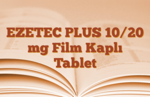 EZETEC PLUS 10/20 mg Film Kaplı Tablet