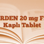TARDEN 20 mg Film Kaplı Tablet