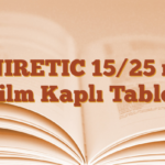 UNIRETIC 15/25 mg Film Kaplı Tablet