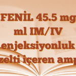 İNFENİL 45.5 mg/2 ml IM/IV enjeksiyonluk çözelti içeren ampul