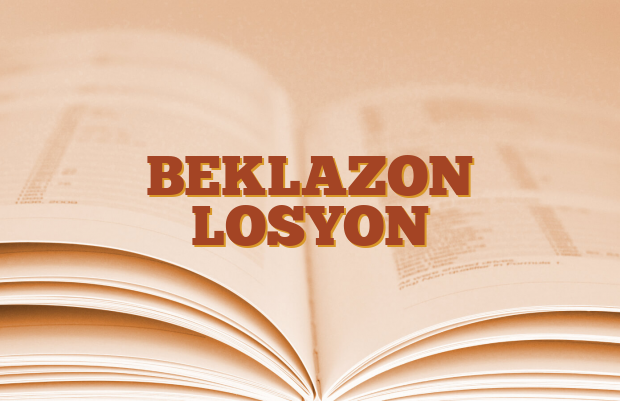BEKLAZON LOSYON