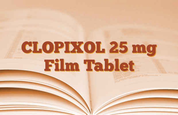 CLOPIXOL 25 mg Film Tablet
