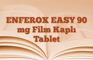 ENFEROX EASY 90 mg Film Kaplı Tablet