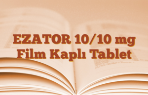 EZATOR 10/10 mg Film Kaplı Tablet