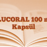 FLUCORAL 100 mg Kapsül