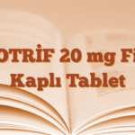 GİOTRİF 20 mg Film Kaplı Tablet