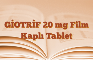 GİOTRİF 20 mg Film Kaplı Tablet