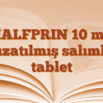 HALFPRIN 10 mg uzatılmış salımlı tablet