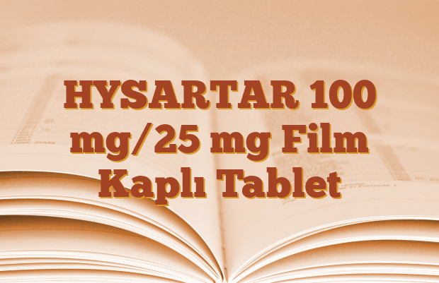 HYSARTAR 100 mg/25 mg Film Kaplı Tablet