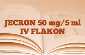 JECRON 50 mg/5 ml IV FLAKON