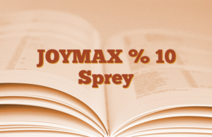 JOYMAX % 10 Sprey