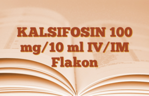 KALSIFOSIN 100 mg/10 ml IV/IM Flakon