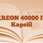 KREON 40000 IU Kapsül