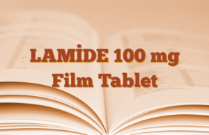 LAMİDE 100 mg Film Tablet