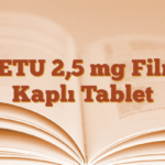 LETU 2,5 mg Film Kaplı Tablet