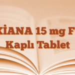 LİXİANA 15 mg Film Kaplı Tablet