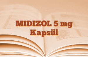 MIDIZOL 5 mg Kapsül
