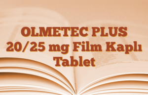 OLMETEC PLUS 20/25 mg Film Kaplı Tablet