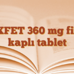OXFET 360 mg film kaplı tablet