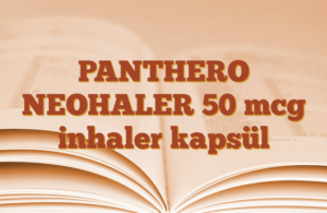 PANTHERO NEOHALER 50 mcg inhaler kapsül