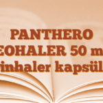 PANTHERO NEOHALER 50 mcg inhaler kapsül