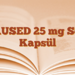 PAUSED 25 mg Sert Kapsül
