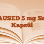 PAUSED 5 mg Sert Kapsül
