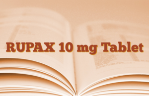 RUPAX 10 mg Tablet