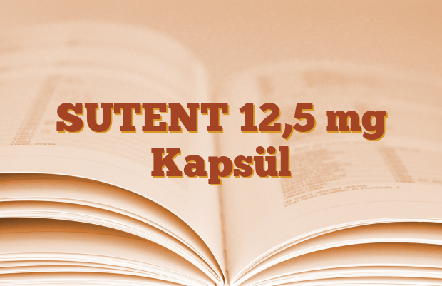 SUTENT 12,5 mg Kapsül