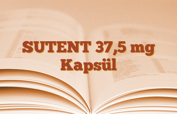 SUTENT 37,5 mg Kapsül