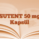 SUTENT 50 mg Kapsül