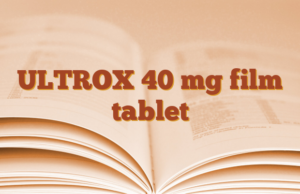 ULTROX 40 mg film tablet