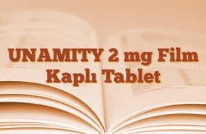 UNAMITY 2 mg Film Kaplı Tablet