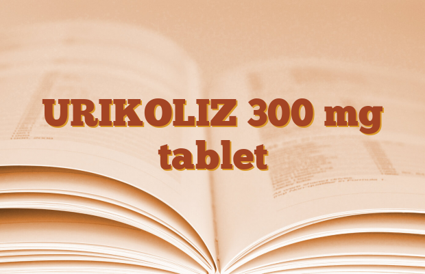 URIKOLIZ 300 mg tablet