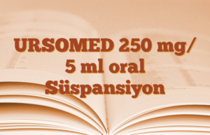 URSOMED 250 mg/ 5 ml oral Süspansiyon
